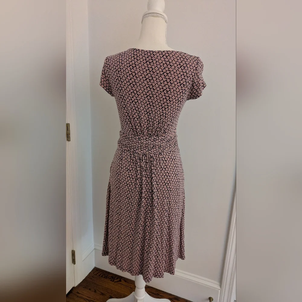 Boden Daisy Print Amelie Jersey Dress, Small Petite - Picture 8 of 10